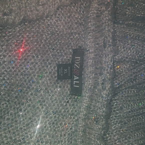 Roz & Ali sparkly wide turtleneck sweater - Picture 8 of 8